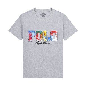 Ralph Lauren Grey Inkjet Print Short Sleeves